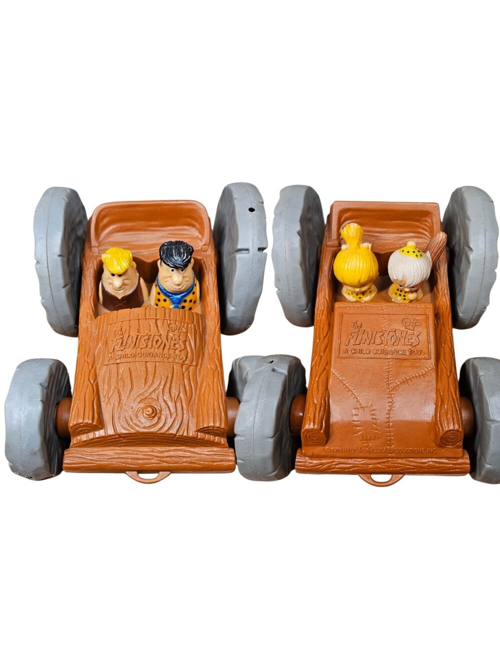 The Flintstones Hanna-Barbera 1976 Guidance Flip Toy
